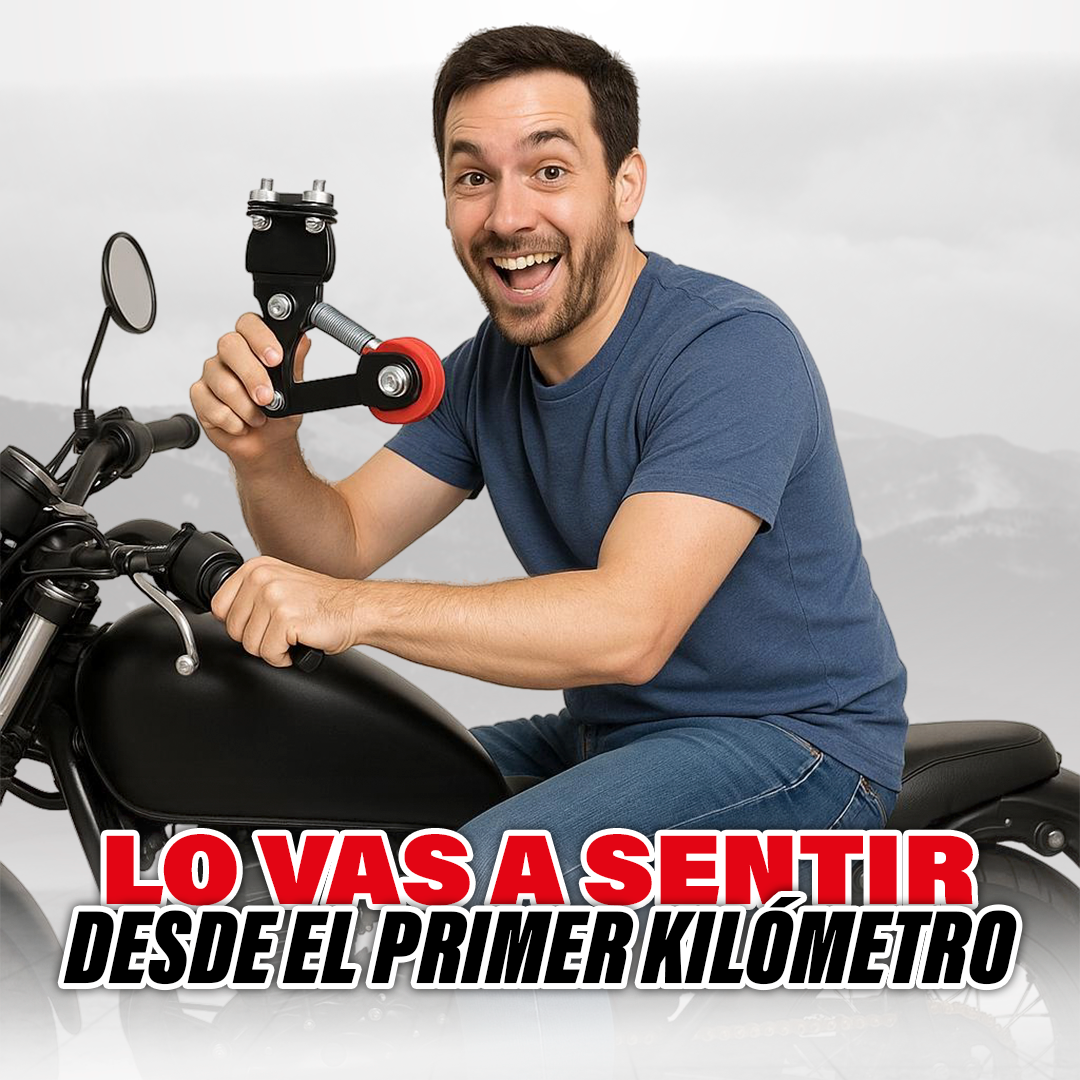 TU MOTO FIRME SEGURA Y SIN RUIDOS