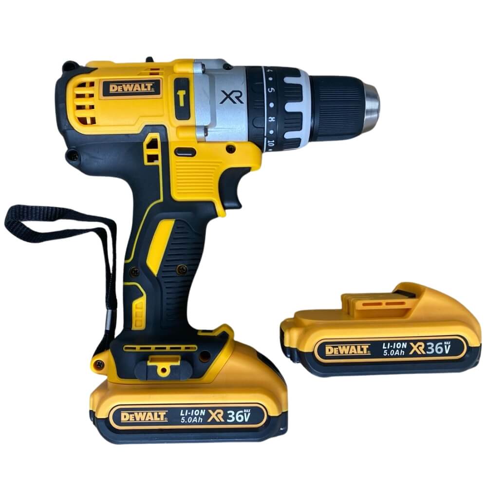 Furadeira de Impacto Sem Fio 36V: Kit Completo com 35 Acessórios Essenciais