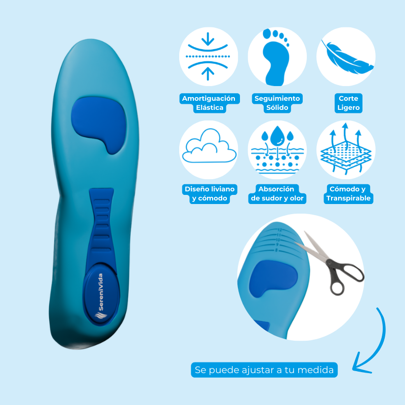 Plantillas ComfyFeet™️ - Disfruta de días sin dolor, sin tratamientos caros ni visitas al médico...