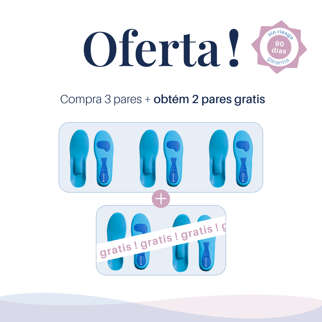 Plantillas ComfyFeet™️ - Disfruta de días sin dolor, sin tratamientos caros ni visitas al médico...